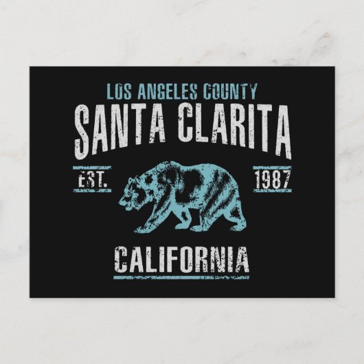 Santa Clarita Postkarte (Vorderseite)