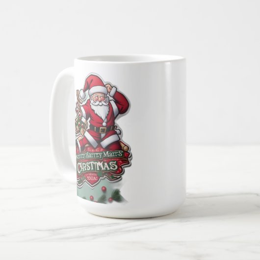 Santa Classic Tasse (Vorderseite Links)