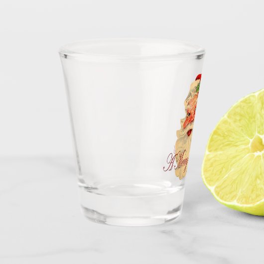 Santa Claus 1 Schnapsglas (Links)