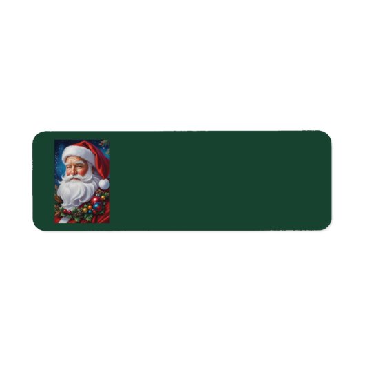 Santa Claus Address Labels (Vorne)