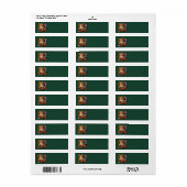 Santa Claus Address Labels (Vorne)