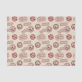 Santa Claus Airmail Holiday Seidenpapier (Vorderseite)