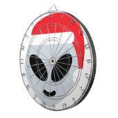 santa claus Alien emoji Dartscheibe (Vorderseite rechts)