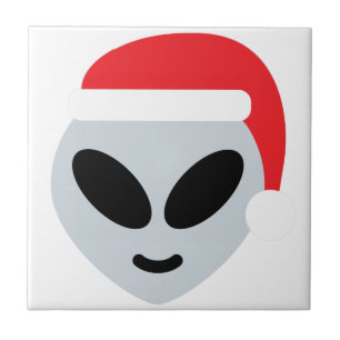 santa claus Alien emoji Fliese