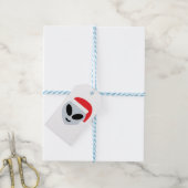 santa claus Alien emoji Geschenkanhänger (Mit Garn)