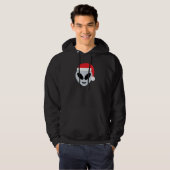 santa claus Alien emoji Hoodie (Vorne ganz)