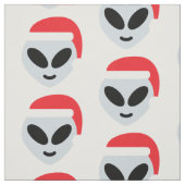 Santa claus Alien Emoji Stoff (Muster)