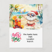 SANTA CLAUS am Hawaii Beach zu Weihnachten (Vorderseite)
