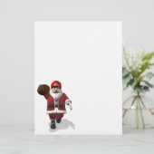 Santa Claus American Football Player (Stehend Vorderseite)