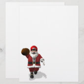 Santa Claus American Football Player (Vorne/Hinten)