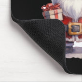 Santa Claus And Christmas Tree T Shirt  Mousepad (Ecke)