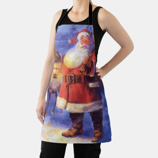 Santa Claus and his reindeer Schürze (InSitu)