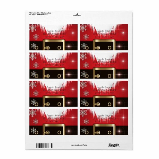 Santa Claus Anzug (Vorne)