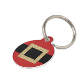 Santa Claus Anzug Buckle Weihnachtsbaum Haustiermarke (Seite)