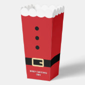 Santa Claus Anzug Merry Christmas Popcorn Geschenkschachtel (Vorderseite)
