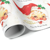 Santa Claus Anzug Weihnachten Geschenkpapier (Rolleneckpunkt)