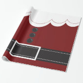 Santa Claus Anzug Weihnachtssaison Design Geschenkpapier (Ungerollt)