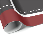 Santa Claus Anzug Weihnachtssaison Design Geschenkpapier (Rolleneckpunkt)