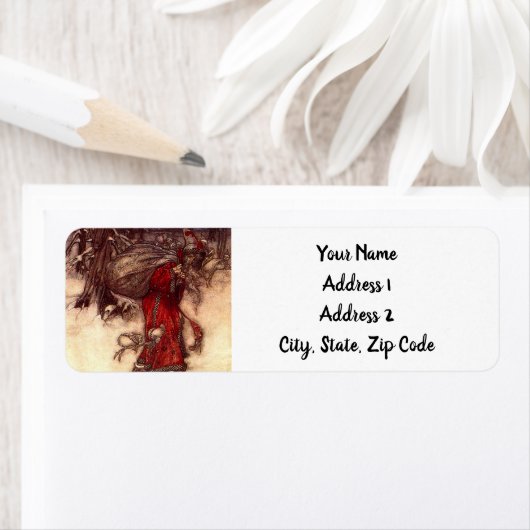 Santa Claus Arthur Rackham (Insitu)