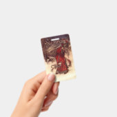 Santa Claus Arthur Rackham Ausweis (Handheld)