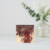 Santa Claus Arthur Rackham Begleitkarte (Stehend Vorderseite)