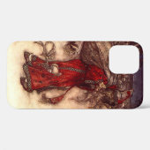 Santa Claus Arthur Rackham Case-Mate iPhone Hülle (Rückseite (Horizontal))
