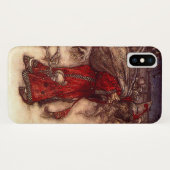 Santa Claus Arthur Rackham Case-Mate iPhone Hülle (Rückseite (Horizontal))
