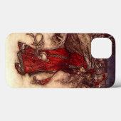 Santa Claus Arthur Rackham Case-Mate iPhone Hülle (Rückseite (Horizontal))