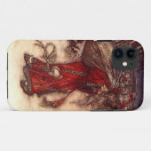 Santa Claus Arthur Rackham Case-Mate iPhone Hülle (Rückseite (Horizontal))