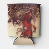 Santa Claus Arthur Rackham Dosenkühler (Vorderseite)