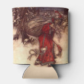 Santa Claus Arthur Rackham Dosenkühler (Rückseite)