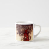 Santa Claus Arthur Rackham Espressotasse (Rechts)