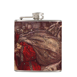 Santa Claus Arthur Rackham Flachmann