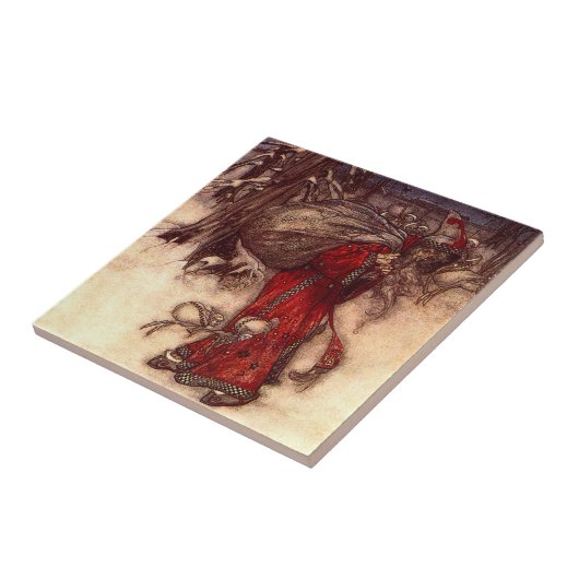 Santa Claus Arthur Rackham Fliese (Seite)