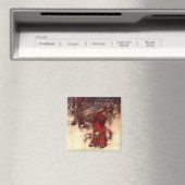 Santa Claus Arthur Rackham Magnet (In Situ (Geschirrspüler))