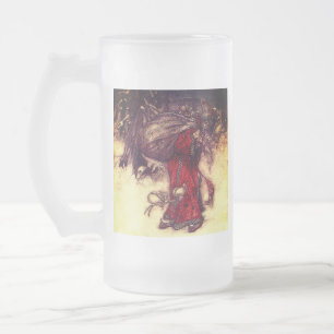 Santa Claus Arthur Rackham Mattglas Bierglas