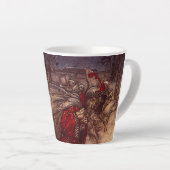 Santa Claus Arthur Rackham Milchtasse (Rechte Ecke)