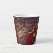 Santa Claus Arthur Rackham Milchtasse (Vorderseite)