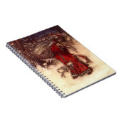 Santa Claus Arthur Rackham Notizblock (Rechte Seite)