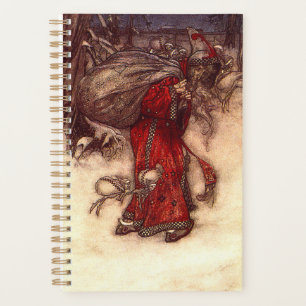 Santa Claus Arthur Rackham Planer