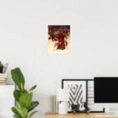 Santa Claus Arthur Rackham Poster (Heimbüro)