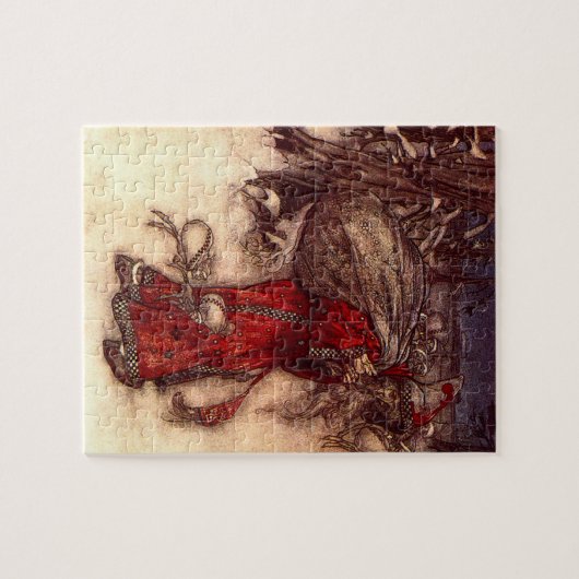 Santa Claus Arthur Rackham Puzzle (Horizontal)