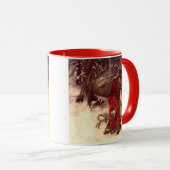 Santa Claus Arthur Rackham Tasse (VorderseiteRechts)