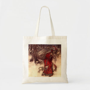 Santa Claus Arthur Rackham Tragetasche