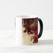 Santa Claus Arthur Rackham Verwandlungstasse (VorderseiteRechts)