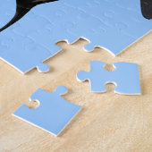 Santa Claus auf Orca Puzzle (Seite)