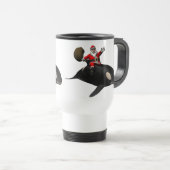 Santa Claus auf Orca Reisebecher (VorderseiteRechts)