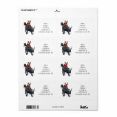 Santa Claus auf Rhino Rhinoceros (Vorne)