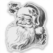 Santa Claus Aufkleber (Vorderseite)