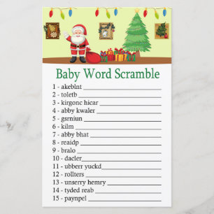 Santa Claus Baby Wortspiel